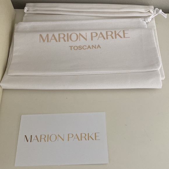 Marion Parke Italian Suede Ankle tie sandal in leopard. Size 10 - Picture 7 of 7